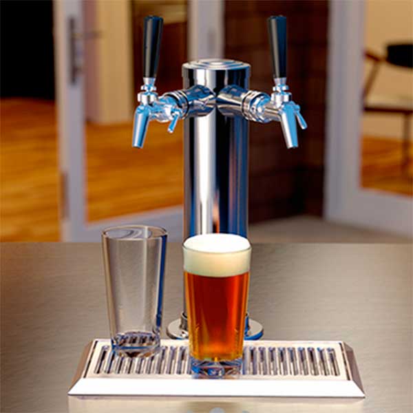 Perlick Signature Series 24Inch 5.2 Cu. Ft. Left Hinge Outdoor Rated