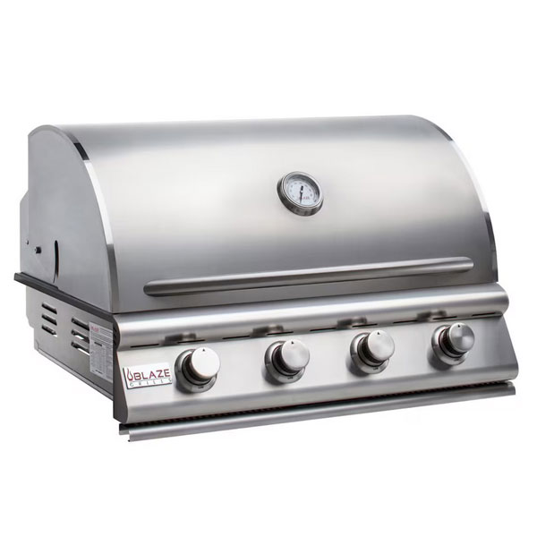 Blaze LBM Prelude 32-Inch 4-Burner Built-In Gas Grill – BLZ-4LBM